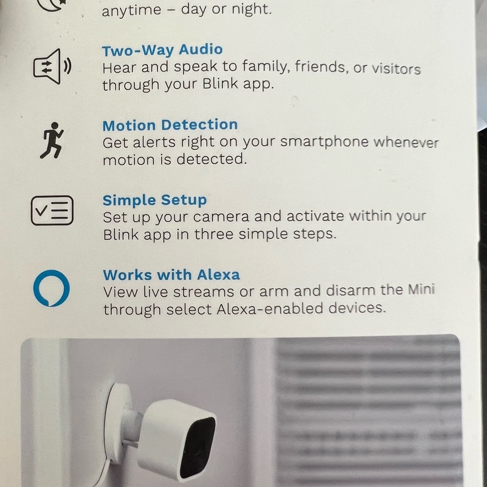 BLINK Mini Security Camera - Picture 5 of 7